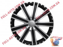 Колпаки на колеса 4 Racing Toro Black & Silver