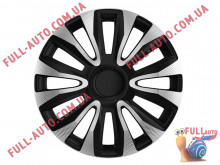 Колпаки на колеса 4 Racing Avalon Carbon Silver & Black