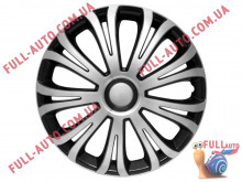 Колпаки на колеса 4 Racing Avera Silver & Black