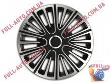 Колпаки на колеса 4 Racing Motion Silver & Black
