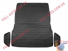 Коврик в багажник резиновый Mercedes S-Class W222 2013- без регулировки сидений (Avto Gumm)