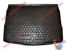 Коврик в багажник резиновый Nissan Qashqai 2014- (Avto Gumm)