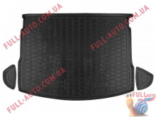 Коврик в багажник резиновый Nissan Qashqai 2006-2010 полноразмер (Avto Gumm)