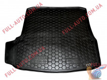 Коврик в багажник резиновый Skoda Octavia A5 2004-2012 Лифтбэк (Avto Gumm)