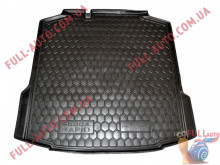 Коврик в багажник резиновый Skoda Rapid Лифтбэк (Avto Gumm)
