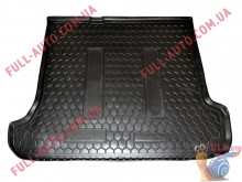Коврик в багажник резиновый Toyota Land Cruiser 120 Prado 7 мест (Avto Gumm)