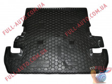 Коврик в багажник резиновый Toyota Land Cruiser 200 7 Мест (Avto Gumm)