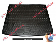 Коврик в багажник резиновый Audi 100 C4 90-94 Универсал (Avto Gumm)