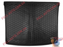 Коврик в багажник резиновый Volkswagen Caddy 2004-2015 Короткая база (Avto Gumm)