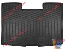 Коврик в багажник резиновый Volkswagen T 5 2010- Caravelle корот. с печкой  (Avto Gumm)