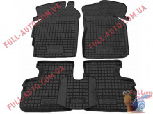 Коврики в салон резиновые Chery QQ (Avto Gumm)