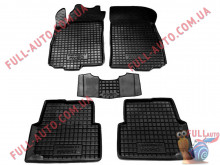 Коврики в салон резиновые Chevrolet Aveo T300 (Avto Gumm)