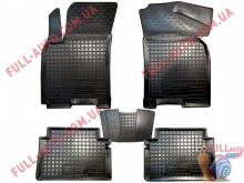 Коврики в салон резиновые Chevrolet Lacetti (Avto Gumm)