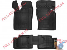 Коврики в салон резиновые Daewoo Nexia (Avto Gumm)