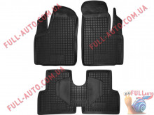 Коврики в салон резиновые Fiat Doblo 10-15 (Avto Gumm)