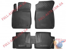 Коврики в салон резиновые Ford Fiesta 2008- (Avto Gumm)