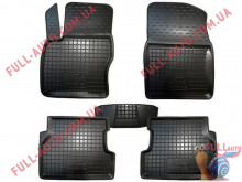 Коврики в салон резиновые Ford Focus 04-11 (Avto Gumm)