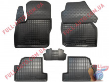 Коврики в салон резиновые Ford Focus 2011- (Avto Gumm)