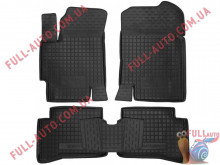 Коврики в салон резиновые Hyundai Accent 06-10 (Avto Gumm)