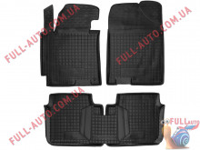 Коврики в салон резиновые Hyundai Elantra 11-13 (Avto Gumm)