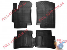 Коврики в салон резиновые Kia Rio 05-11 (Avto Gumm)
