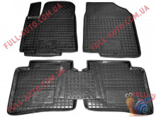 Коврики в салон резиновые Kia Rio 11-15 (Avto Gumm)