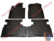 Коврики в салон резиновые Kia Sorento 2015- (Avto Gumm)