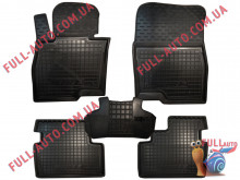 Коврики в салон резиновые Mazda 3 III 2013- (Avto Gumm)