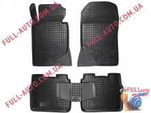 Коврики в салон резиновые Mercedes W-124 1984-1995 (Avto Gumm)