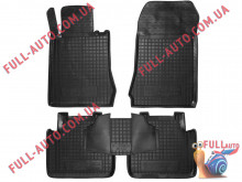 Коврики в салон резиновые Mercedes-Benz E-klasse W-210 1995-2003 (Avto Gumm)