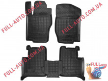 Коврики в салон резиновые Mercedes W 164 ML-class 2005-2011 (Avto Gumm)