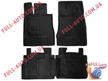 Коврики в салон резиновые Mercedes W-220 1998-2005 (Avto Gumm)