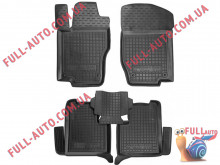 Коврики в салон резиновые Mercedes X 164 GL - class (Avto Gumm)