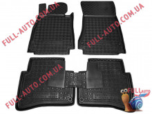 Коврики в салон резиновые Mercedes S-Class W222 2013- (Avto Gumm)