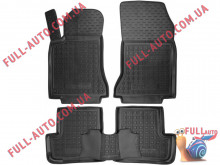 Коврики в салон резиновые Mercedes GLA X156 2013- (Avto Gumm)