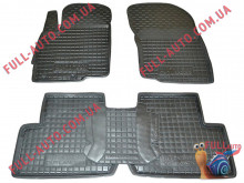 Коврики в салон резиновые Mitsubishi Outlander 2012- (Avto Gumm)