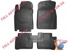 Коврики в салон резиновые Nissan Tiida 2006-2011 (Avto Gumm)