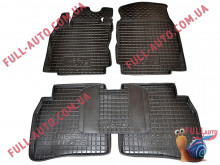 Коврики в салон резиновые Nissan Note E11,E12 2005-2013 (Avto Gumm)