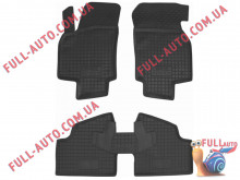 Коврики в салон резиновые Opel Astra H 2007- (Avto Gumm)