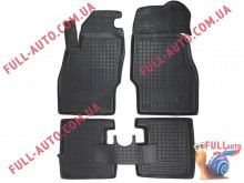 Коврики в салон резиновые Opel Corsa E 2014- 5 дверей (Avto Gumm)