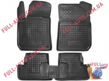 Коврики в салон резиновые Peugeot 308 2014- (Avto Gumm)