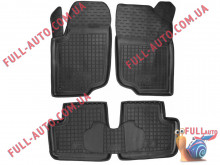 Коврики в салон резиновые Peugeot 207 2006-2012 (Avto Gumm)