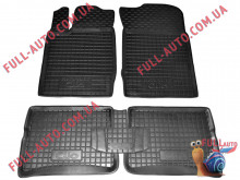 Коврики в салон резиновые Renault Clio Symbol 2001-2012 (Avto Gumm)
