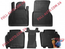 Коврики в салон резиновые Renault Kangoo 2008- (Avto Gumm)
