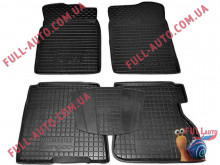 Коврики в салон резиновые Renault Kangoo 1998-2008 3 двери (Avto Gumm)