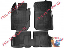 Коврики в салон резиновые Renault Duster 2011- (Avto Gumm)