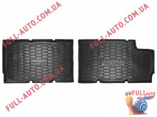 Коврики в салон резиновые RENAULT Trafic 2014- 3-ий ряд (Avto Gumm)