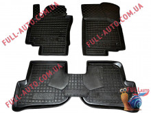 Коврики в салон резиновые Seat Altea XL 2007- (Avto Gumm)