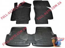 Коврики в салон резиновые SEAT Leon 2012- (Avto Gumm)