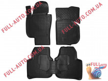 Коврики в салон резиновые Skoda Superb II 2008-2014 (Avto Gumm)